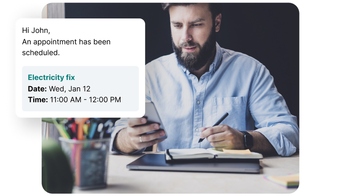 Keep your customers in the loop